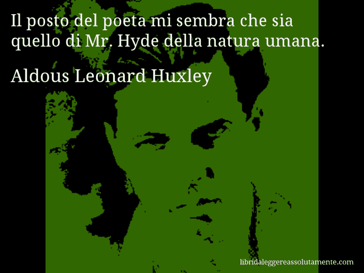 cartolina aforisma aldous leonard huxley