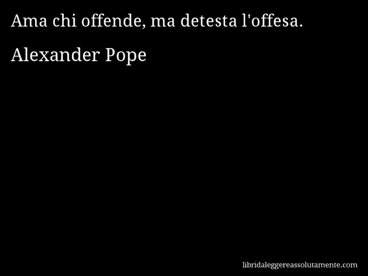 cartolina aforisma alexander pope
