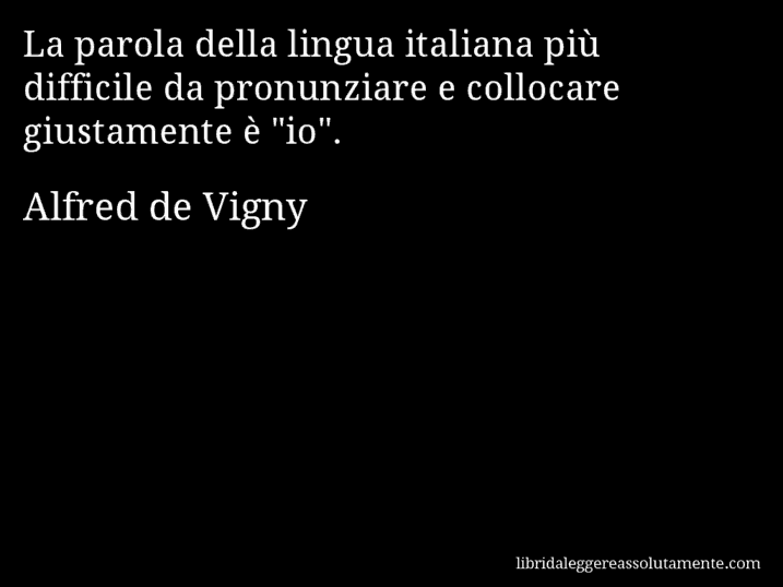 cartolina aforisma alfred de vigny