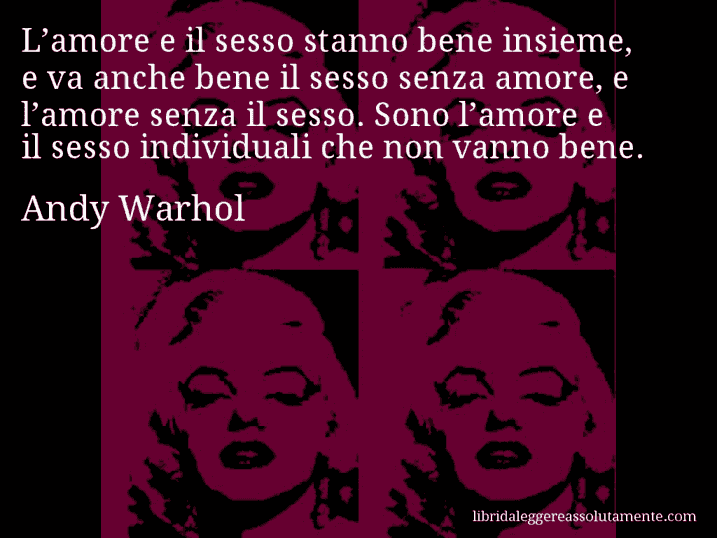 cartolina aforisma andy warhol