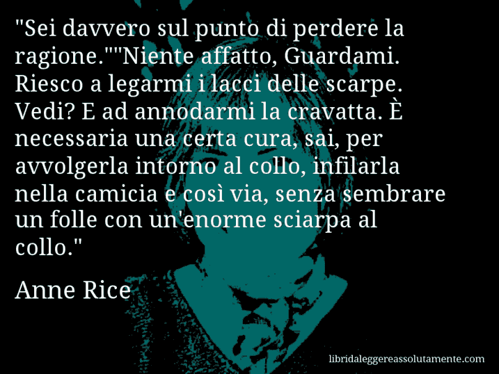 cartolina aforisma anne rice