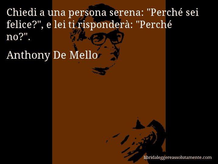 cartolina aforisma anthony de mello