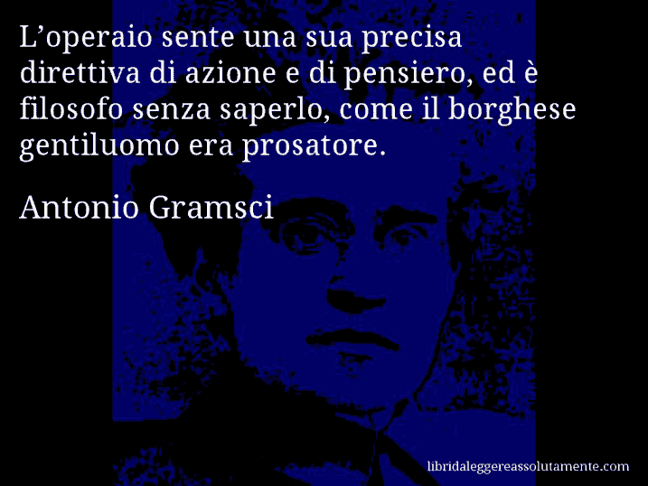 cartolina aforisma antonio gramsci