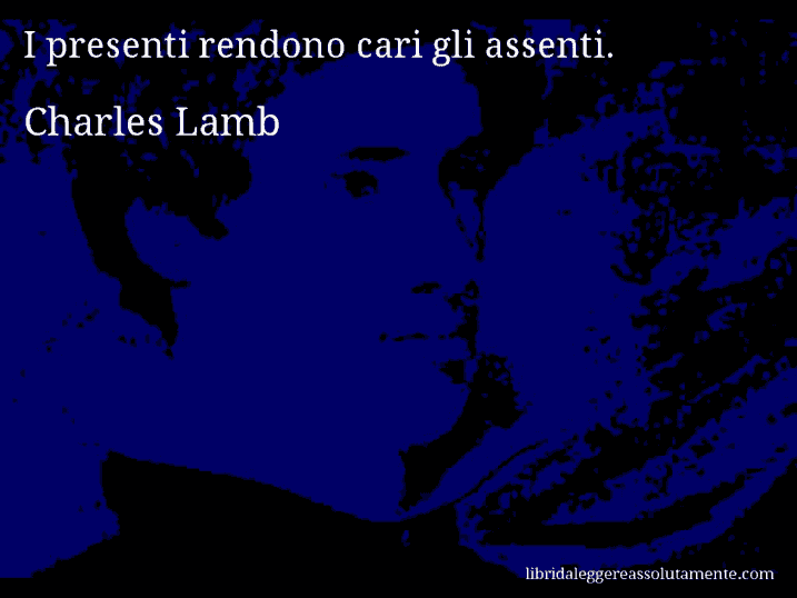 cartolina aforisma charles lamb