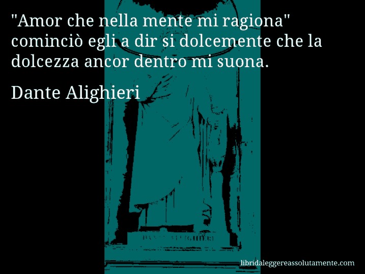 Aforisma di Dante Alighieri : 