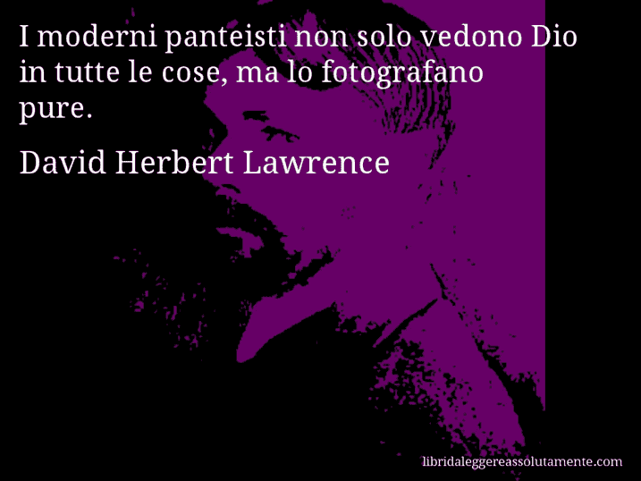 cartolina aforisma david herbert lawrence