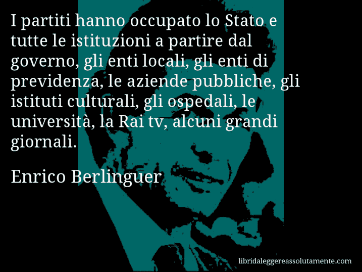 cartolina aforisma enrico berlinguer