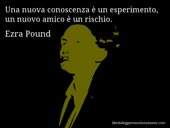 cartolina aforisma ezra pound