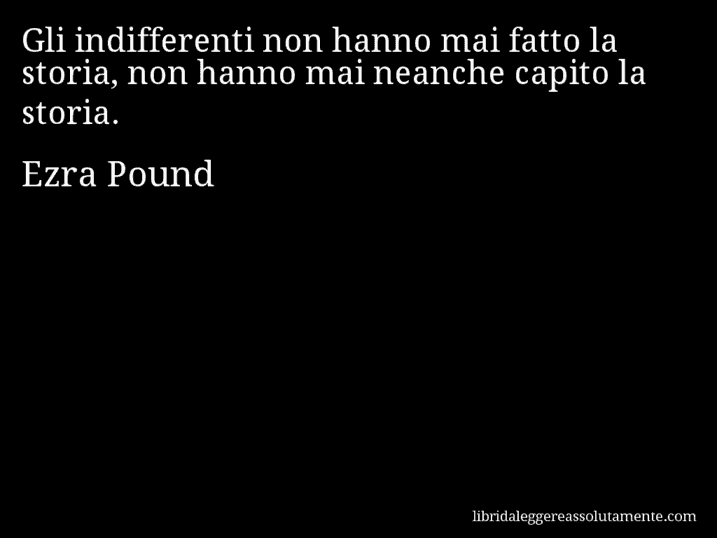 cartolina aforisma ezra pound
