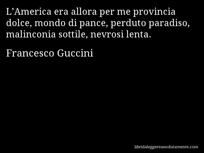 cartolina aforisma francesco guccini