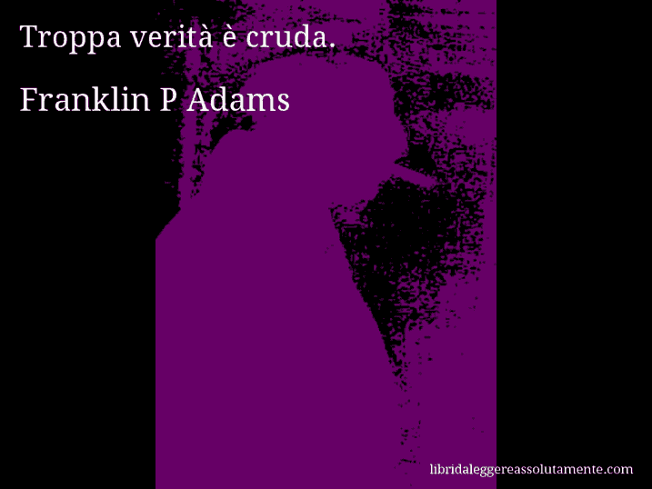 cartolina aforisma franklin p adams