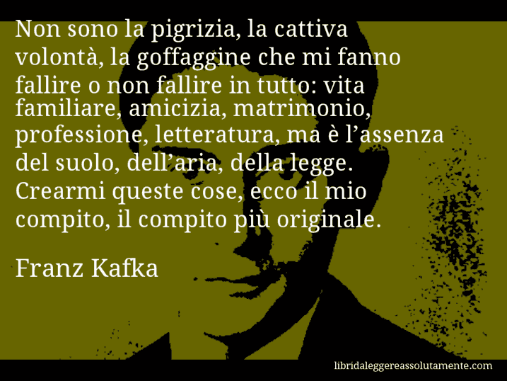 cartolina aforisma franz kafka