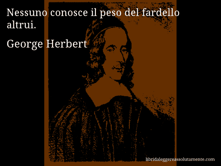 cartolina aforisma george herbert