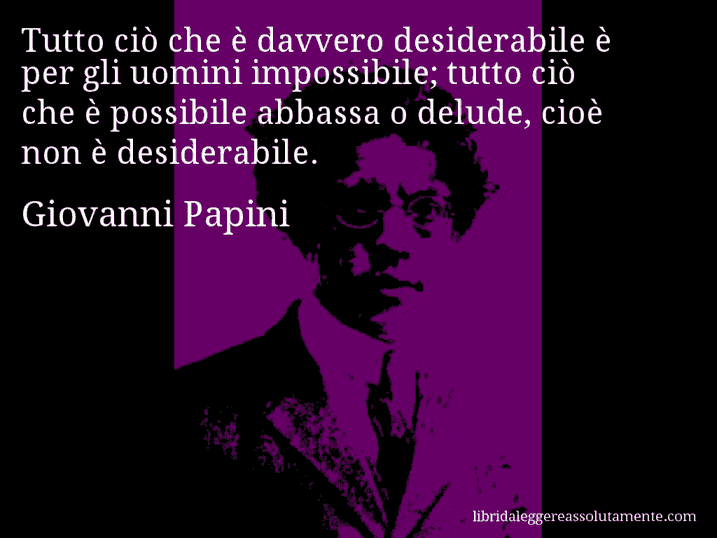 cartolina aforisma giovanni papini