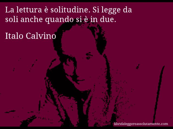 cartolina aforisma italo calvino