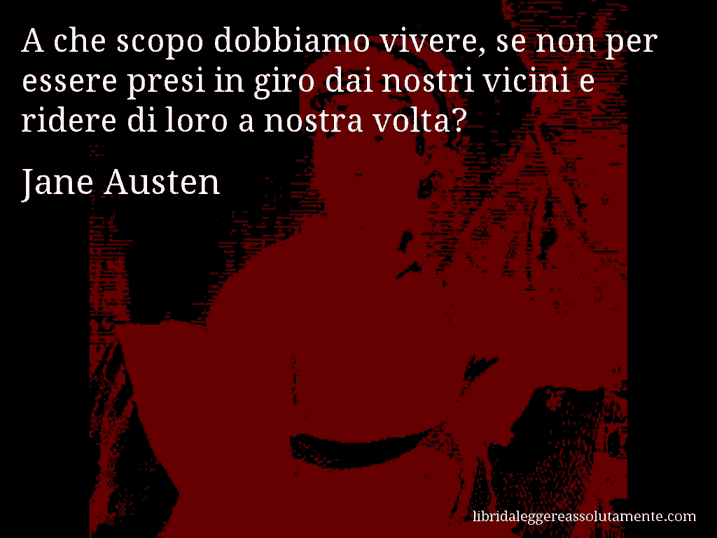 cartolina aforisma jane austen