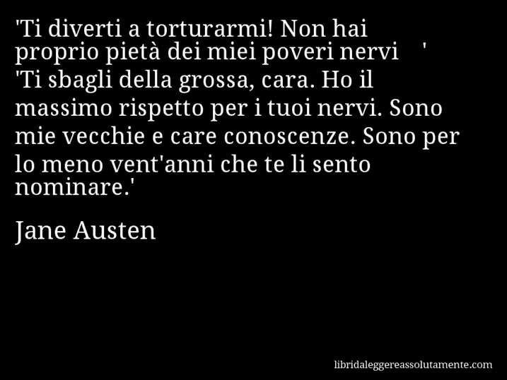 cartolina aforisma jane austen