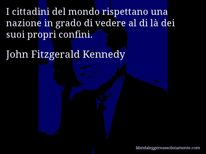 cartolina aforisma john fitzgerald kennedy