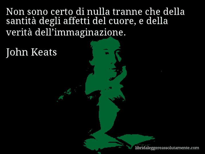 cartolina aforisma john keats