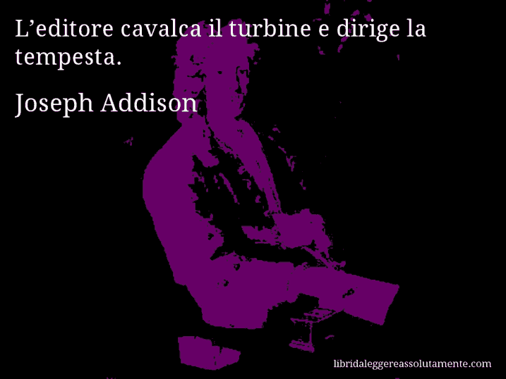 cartolina aforisma joseph addison