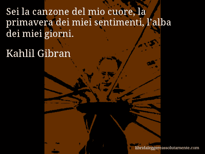 cartolina aforisma kahlil gibran