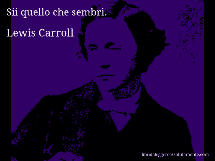 cartolina aforisma lewis carroll