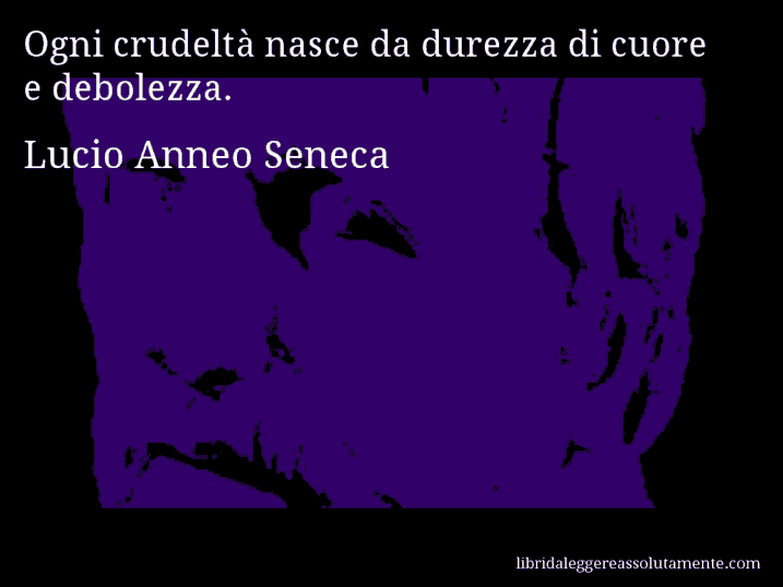 cartolina aforisma lucio anneo seneca