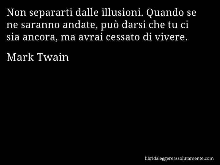 cartolina aforisma mark twain