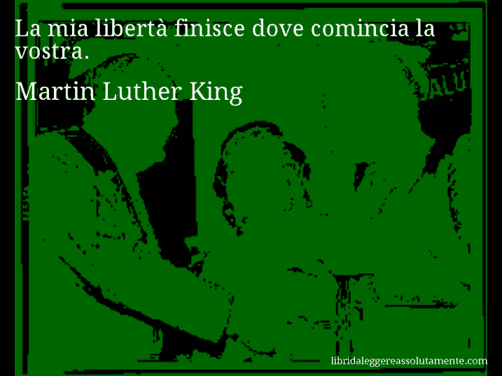 cartolina aforisma martin luther king