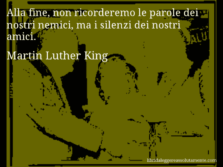 cartolina aforisma martin luther king