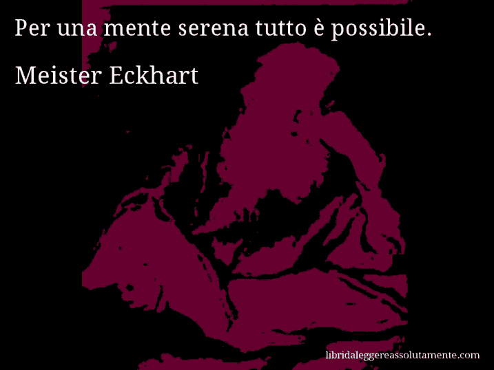 cartolina aforisma meister eckhart