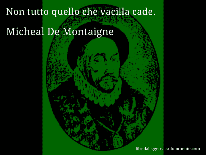 cartolina aforisma micheal de montaigne