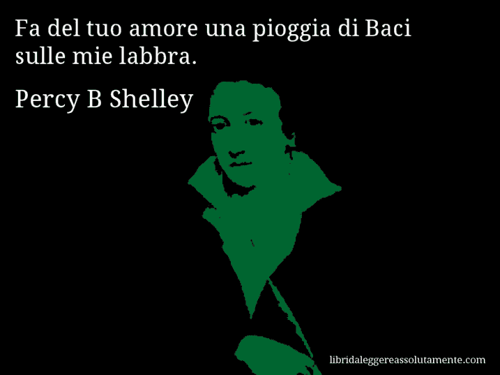 cartolina aforisma percy b shelley