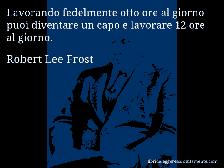 cartolina aforisma robert lee frost