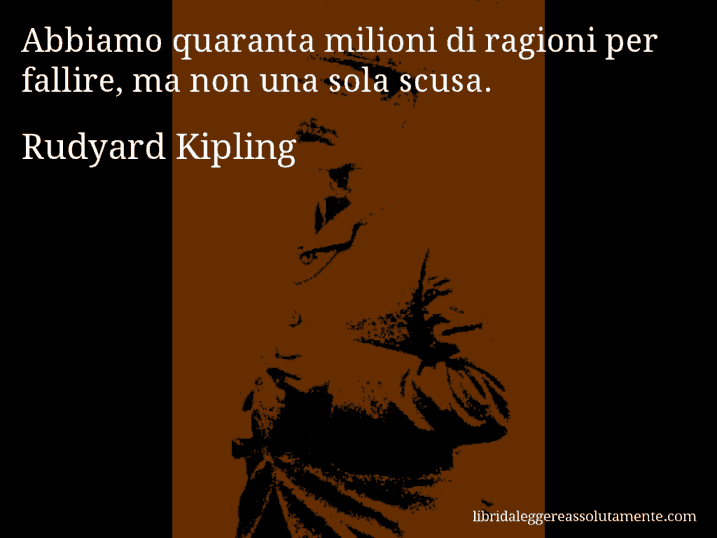 cartolina aforisma rudyard kipling