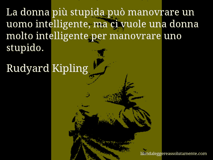 cartolina aforisma rudyard kipling