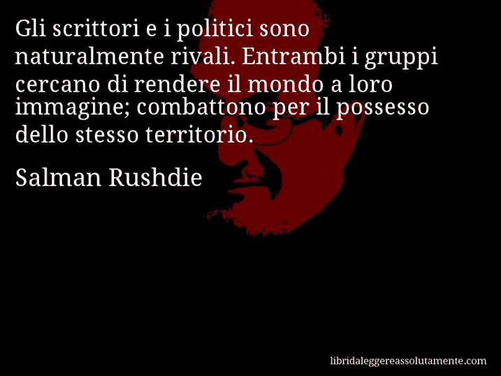 cartolina aforisma salman rushdie