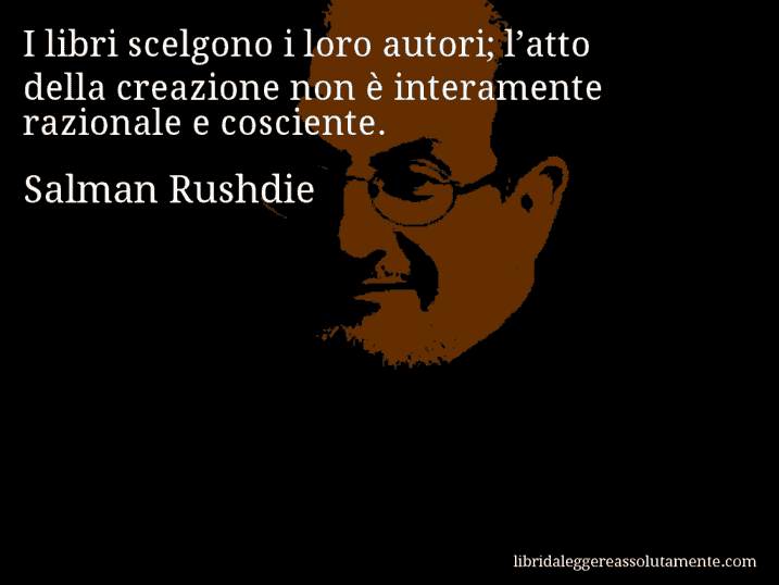 cartolina aforisma salman rushdie