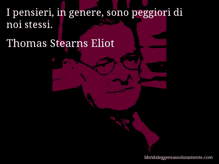 cartolina aforisma thomas stearns eliot