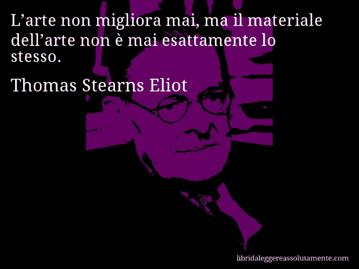 cartolina aforisma thomas stearns eliot