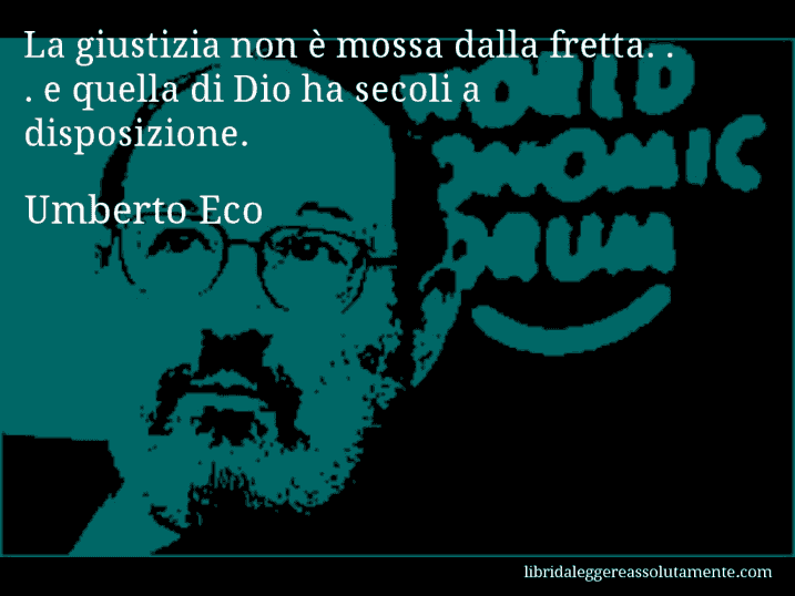 cartolina aforisma umberto eco