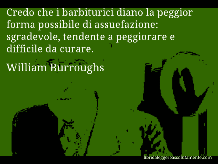 cartolina aforisma william burroughs