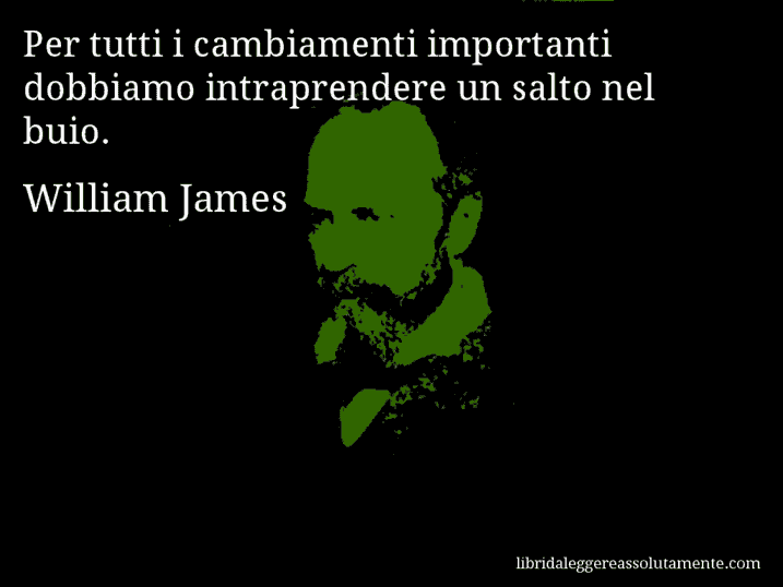 cartolina aforisma william james