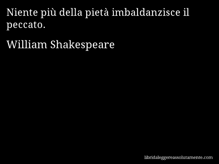 cartolina aforisma william shakespeare