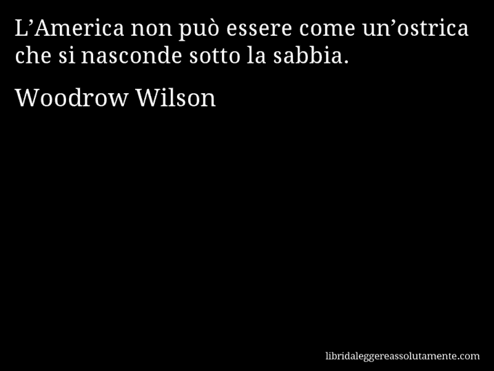 cartolina aforisma woodrow wilson