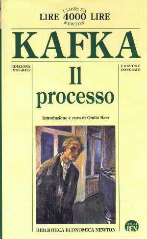 Copertina libro Il processo