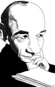 Caricatura Robert Musil